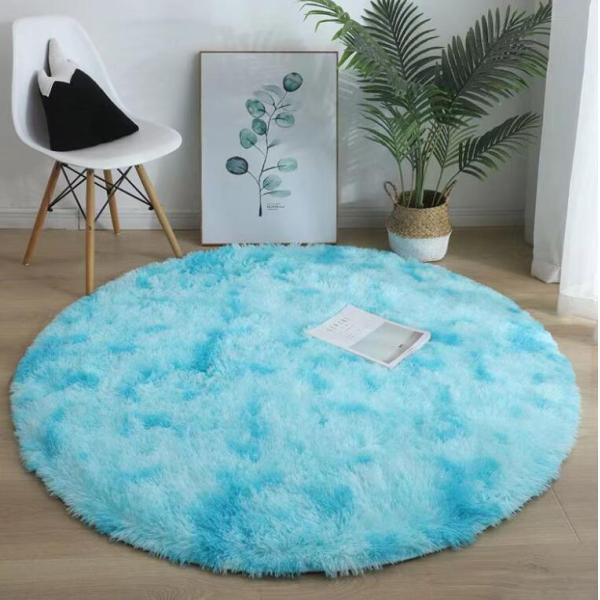 Silk Woollen Mixed Knitting Carpet Bedroom, Living Room Carpets