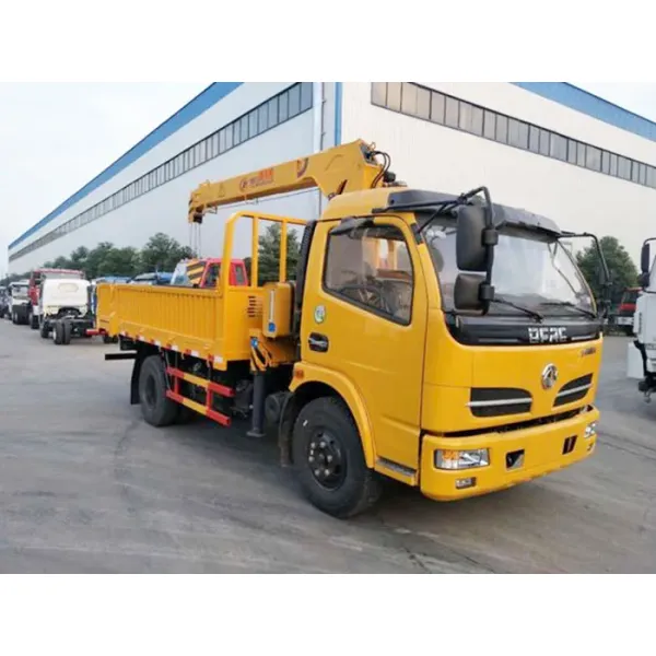 China Construction Machine 2ton 3.2ton Truck Mounted Full Hydraulic Truck Crane