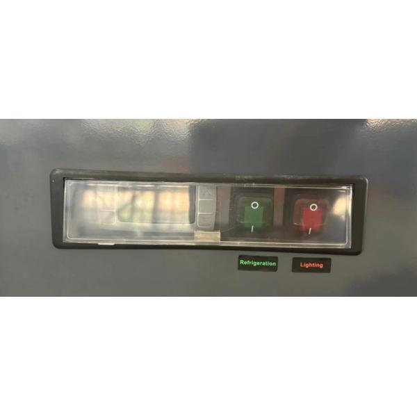 R290 Refrigeradores abiertos para tiendas con estanterías de plexiglás