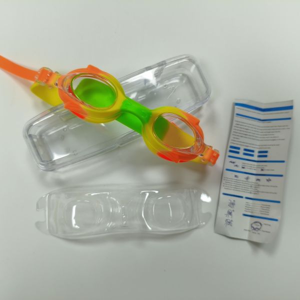Adjustable Strap Custom Swimming Goggles For Kids And Adolescents