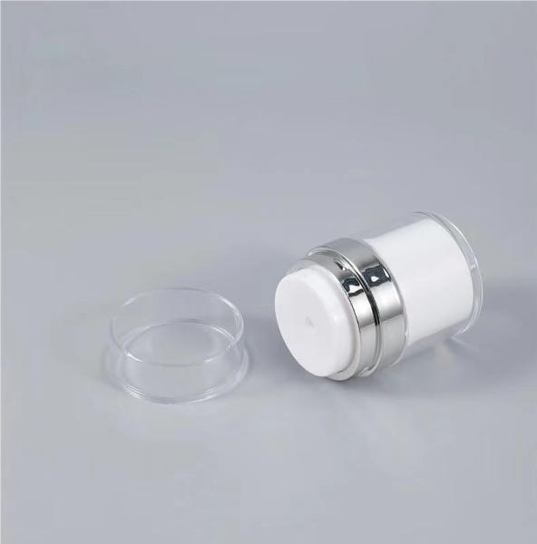 15G 30G 50G 100G Plastic Airless Jar With Vacuum Pump Sealing Type Airless Pump Volume 15ML 30ML 50ML 100ML