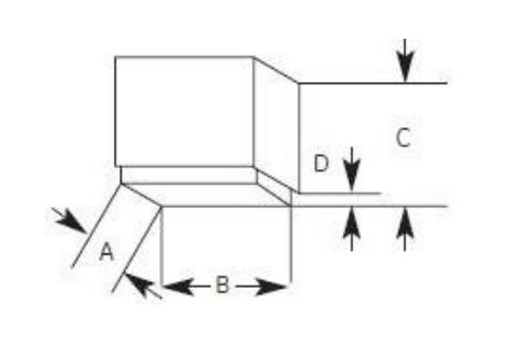 2 MHz Ultrasonic Transducer Probe High Angle Creep Ultrasonic Longitudinal Waves