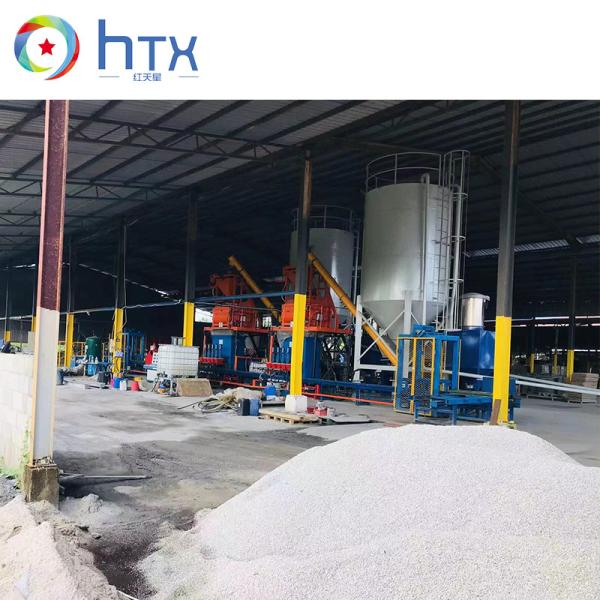 Palletising каменная производственная линия Precast конкретная дозируя система