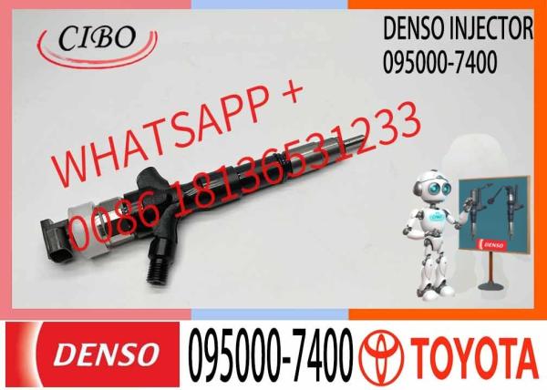 23670-30220 095000-7400 Diesel Fuel Injector for Denso Toyota Hilux 1KD/2KD-FTV Engine Common Rail Fuel Injector Engine Parts