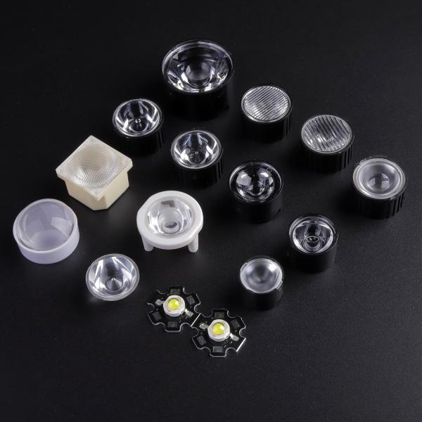 20mm PMMA LED Lens with 93% Transmittance and 5 Degree Beam Angle for Spot Lights and Narrow Beam Applications