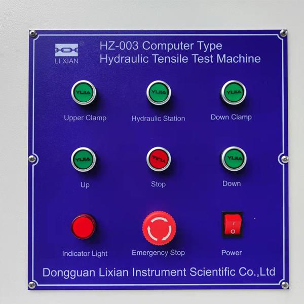 Hydraulic Tensile Test Machine For Steel With Computer 260 Mm Maximum