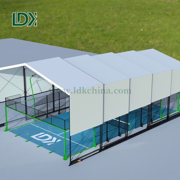 Factory Direct Padel Court Roof System for Commercial Installation