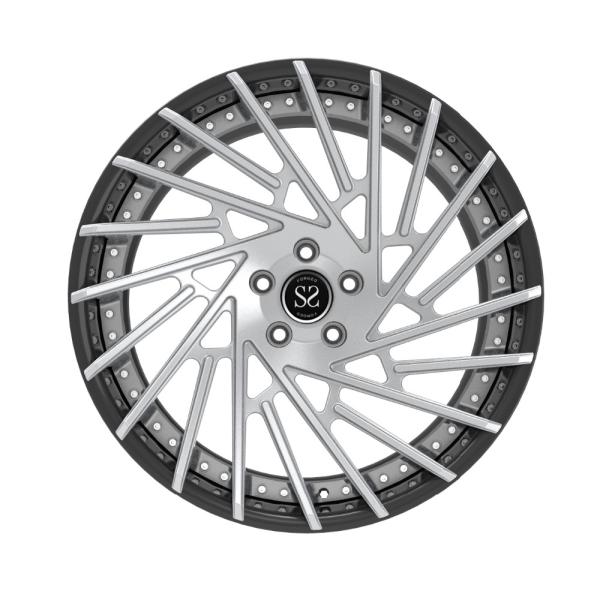 джвл Японии через оправы сплавляет выковало колеса провода спицы колеса 5кс112 2 частей для продажи