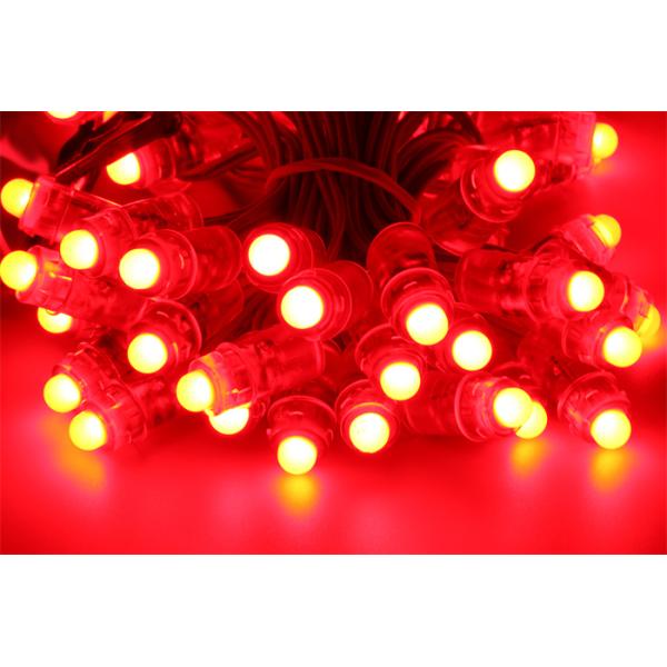 Outdoor LED Pixel Light 0.3W DC12V 12mm DMX512 RGB IP67 Waterproof