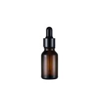 Bouteille d' huile essentielle en verre ambre de 10 ml avec scellant à goutte à goutte