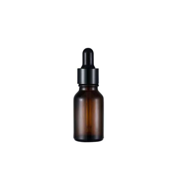 Bouteille d' huile essentielle en verre ambre de 10 ml avec scellant à goutte à goutte
