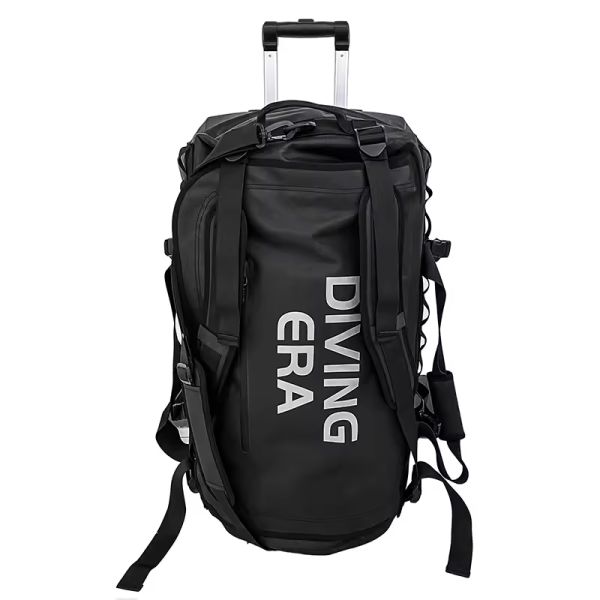 Custom Large Dive Bag Luggage Waterproof Travel Wheeled Diving Suitcase Trolley Duffel Bag