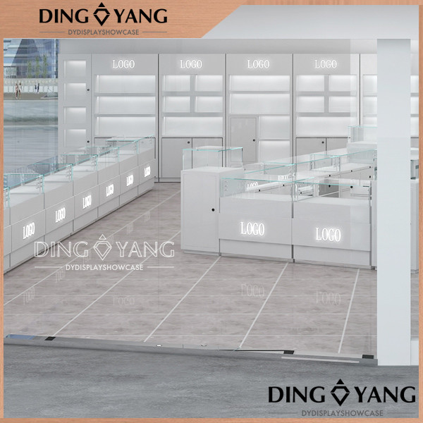 OEM 1200X400X2400MM Витрины для ювелирных магазинов