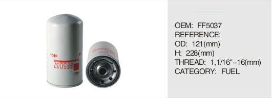 Genuine parts FF5037 FF5322 fuel filter China manufcture cheap price for sale