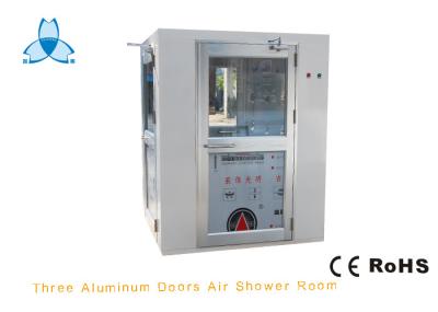 Chuveiros de ar brancos do quarto desinfetado para três pessoas, W1700xD1500xH2100mm