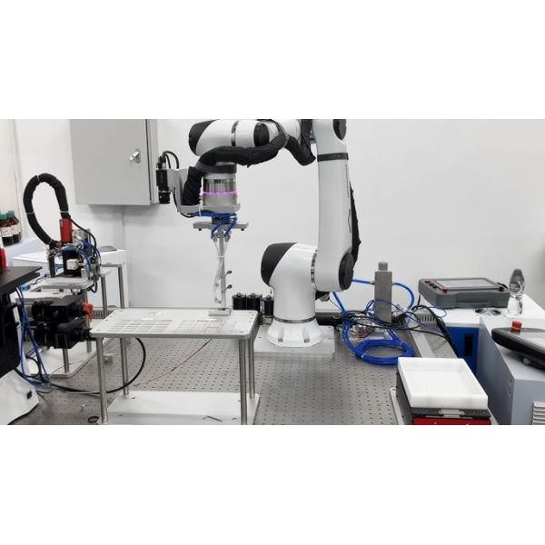 HUAYAN HANS 6 Axis Cobot Arm Customized Fronius MIG MAG Welding Machine Welder