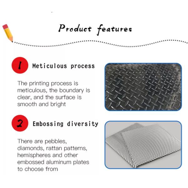 H24 H12 H32 Checkered Aluminum Plate 5052 Embossed Aluminum Sheet