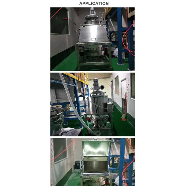 Portable Alloy Powder Small Bag Dump Station Dust Free Feeder