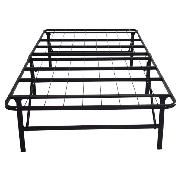 Modern Metal Simple King Size Iron Bed Durable Powder Coating Finish 11.5kg