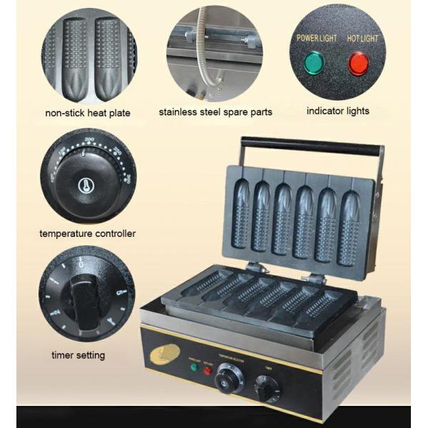 Оборудование 220V~240V адвокатского сословия заедк машины хота-дога электрической булочки кудрявое