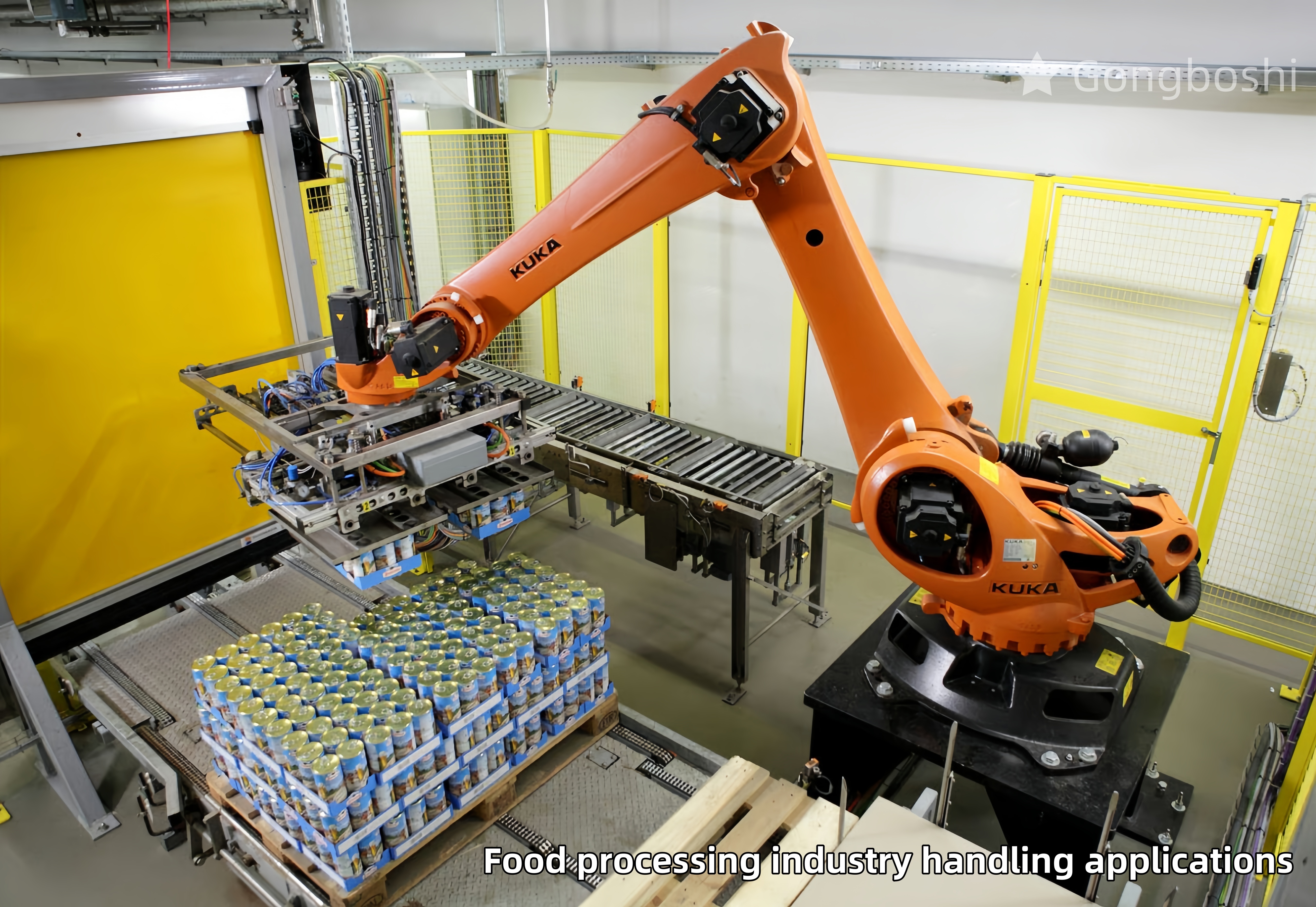 KUKA KR50 High Precision 6-Axis Palletizing Robot Arm with PLC Gearbox Motor Custom Gripper for Welding