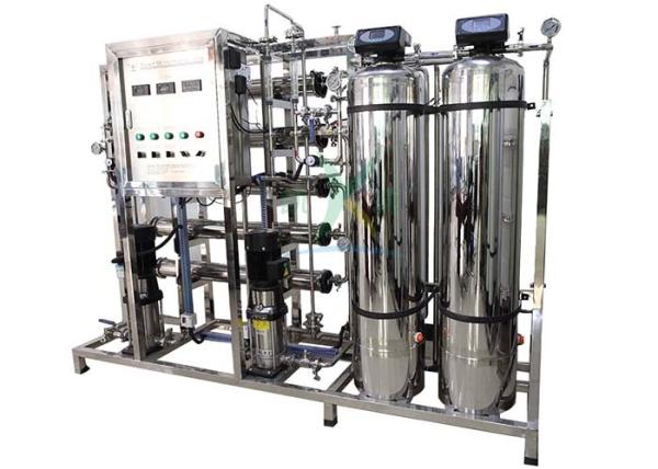 Auto sistema de aço inoxidável da dessanilização do Seawater 500 litros pela hora