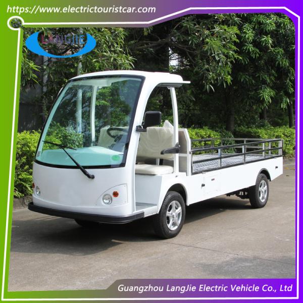900KG Small Electric Cargo Van Airport Luggage Cart 4 Seats With CE Certificate 48V For Hotel