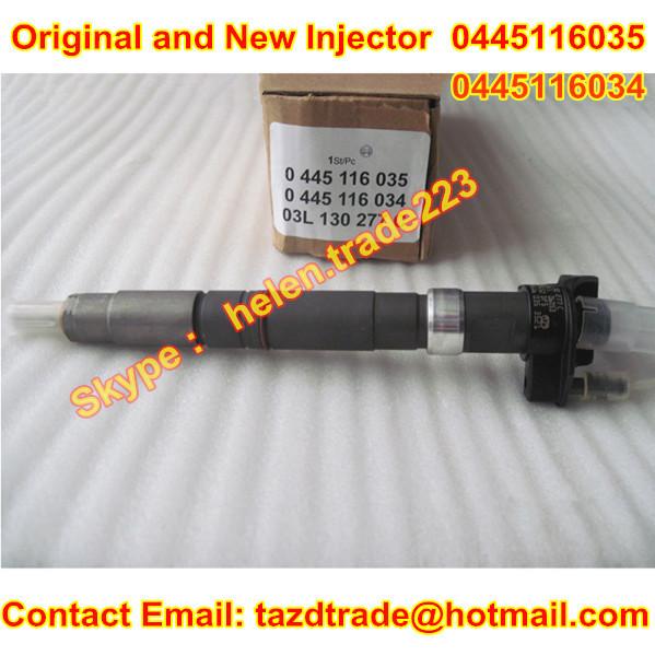 BOSCH Original and new CR Injector 0445116035 /0445116034 /0 445 116 035/0986435369 Fit VW