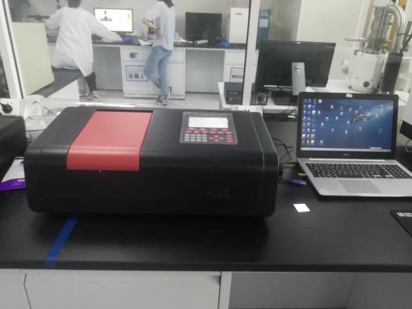 1.8nm Wide Wavelength Range Uv Visible Spectrophotometer Double Beam Automatic Design