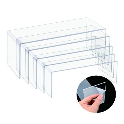 Table Acrylic Step Risers Clear Strong Custom Acrylic Risers For Dessert Table