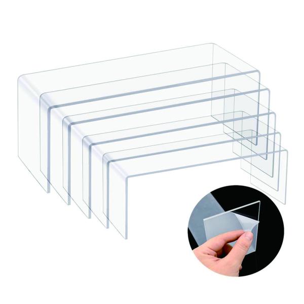 Table Acrylic Step Risers Clear Strong Custom Acrylic Risers For Dessert Table