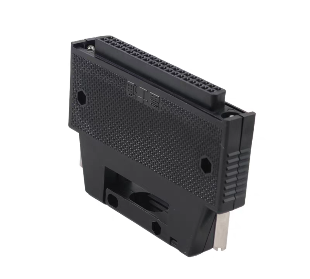 Fujitsu FCN40P Original Connector A6CON1 Mitsubishi PLC Module IO Plug 40 pins C500-CE404