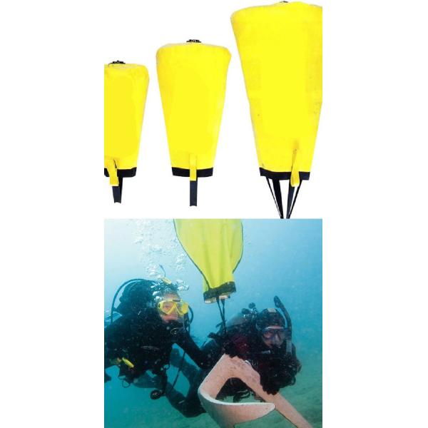 Профессиональное поднятие парашютов под водой для морских исследований