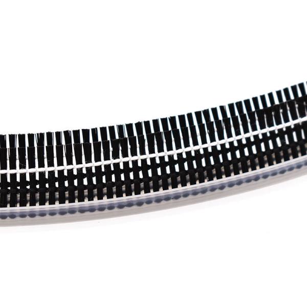 Multi Angle Tilt Screen Wool Pile Brush Seal for Durable Aluminum Doors and Windows Weather Stripping
