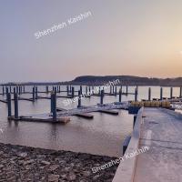 Ponton en aluminium de Marine Stable Movable Boating Floating de jetée de dock flottant