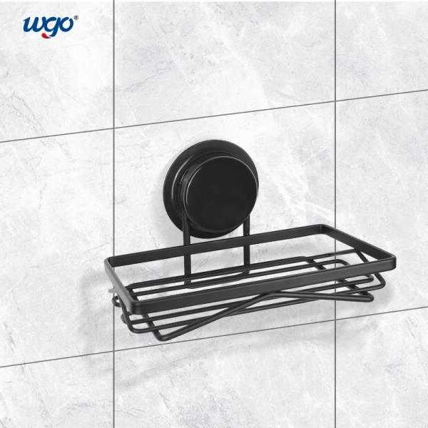 Preto SS201 de aço inoxidável da caixa do sabão de tapeçaria de WGO 173mm