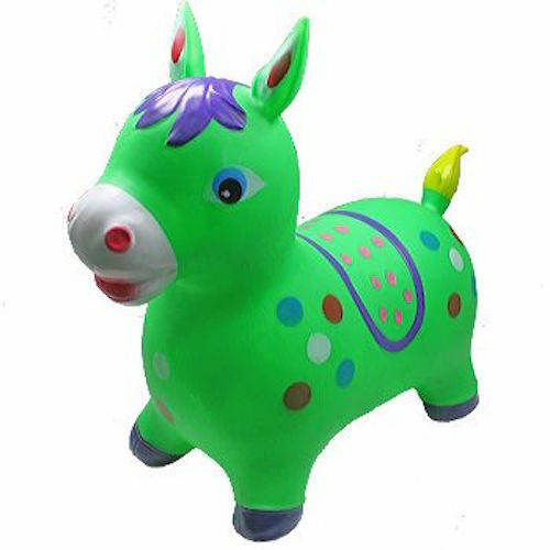 Explosion Proof Inflatable Bouncy Horse Toy For Kids Birthday Party Gift