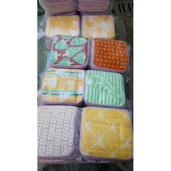 Tope Quality 100% Cotton Square Baby Bib Towel Square Baby Scarf/Saliva Towels Cheap Price