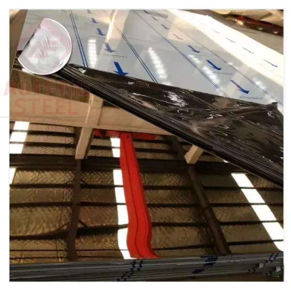 316 316L Gold Color Stainless Steel Sheet Mirror Finish Anticorrosive Inoxidable