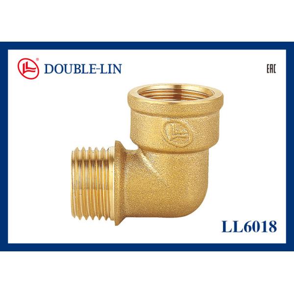 1/2 «до 2" локоть женщины x мужской латунный