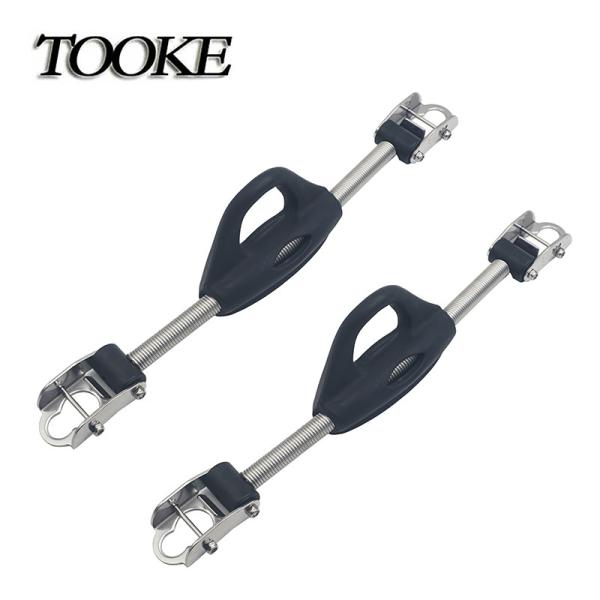 Adjustable Scuba Diving Accessories Stainless Steel Scuba Fin Straps Corrosion Resistant