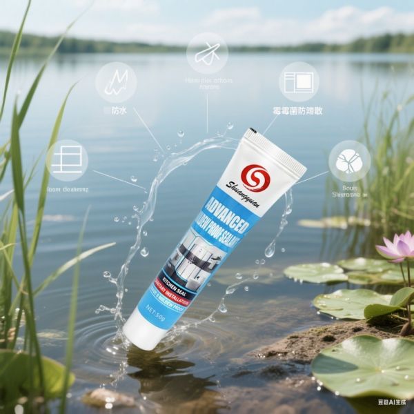 Non Toxic Mold Resistant Caulk Anti Mold Silicone Sealant Eco Friendly OEM Brand