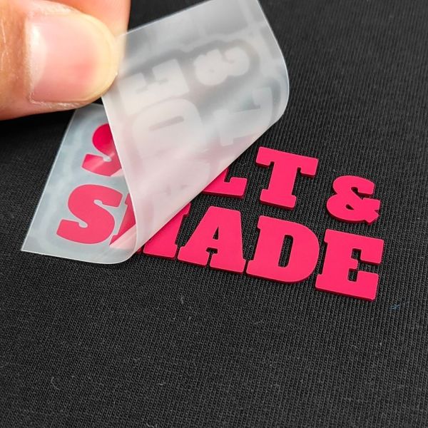 Custom Clothing Labels and DTF Transfers for Various Fabrics in Multiple Sizes with Custom Designs