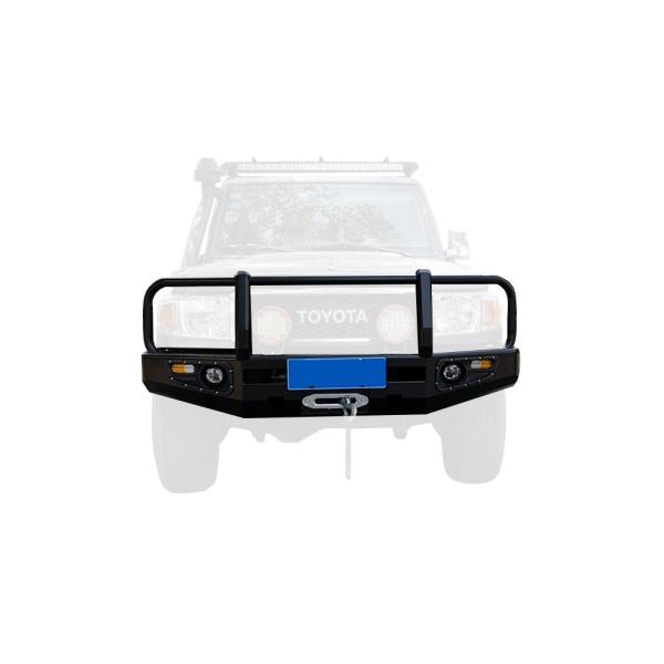 Delivery 7-15 Days Black Powder Coated Front Bumper for Landace LC79 4x4 Car Body Kit