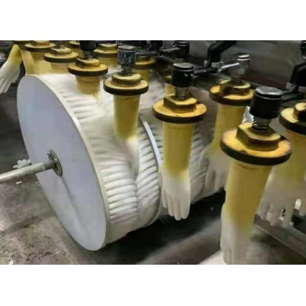 Pre Demoulding Brush Wheel Medical Gloves Disc Brush Cleaning Industrial Brush