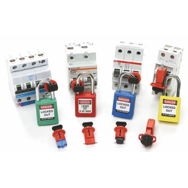 Nylon PA 7mm Shackle PIS Circuit Breaker Safety Lockout