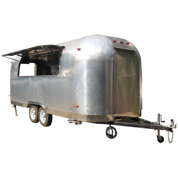 Fast Outdoor Enclosed Concession BBQ Food Trailer with Customised Design and Materials