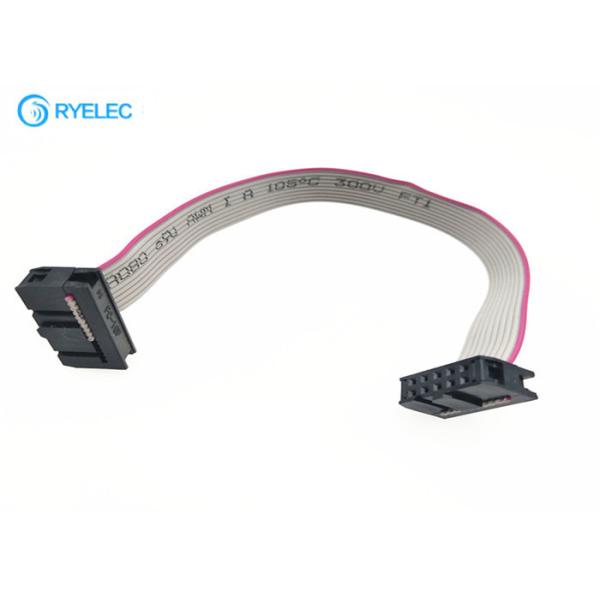 2x8 Pin Fc -16p To Fc -10p Idc Ribbon Cable Female To Female Copper Flat Ribbon Cable