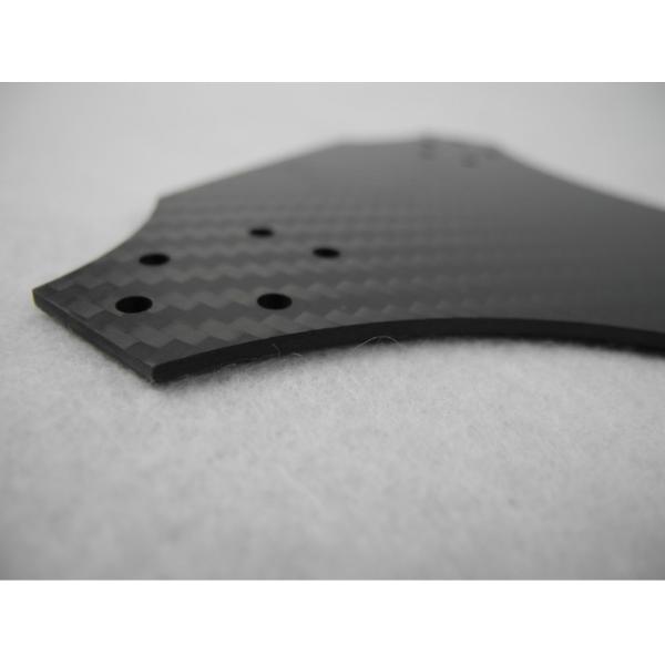 High Strength Carbon Fiber CNC Service Motor Mount Corrosion Resistance