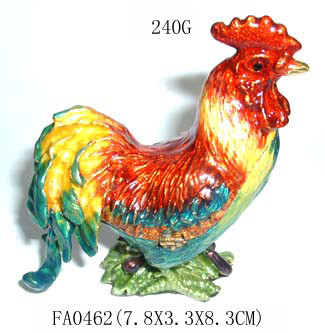 Jewlery packaging box rooster shape jewelry box rooster style jewelry box